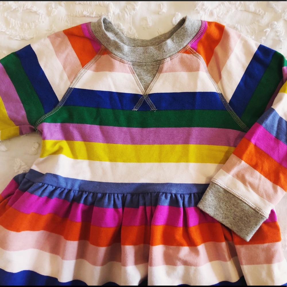 Mini Boden Rainbow Dress